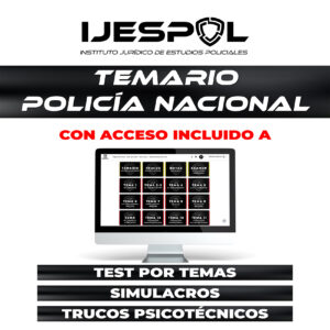 TEMARIO CURSO ESCALA BÁSICA POLICÍA NACIONAL